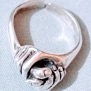 Vintage Sterling Fede Ring/Engagement Ring/Promise Ring/Friendship Ring
